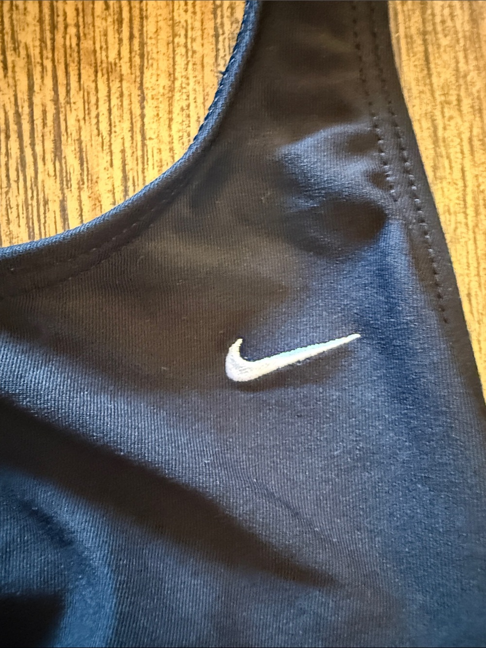 Nike Black Racerback Performance Sports Bra - Picture 2 of 4